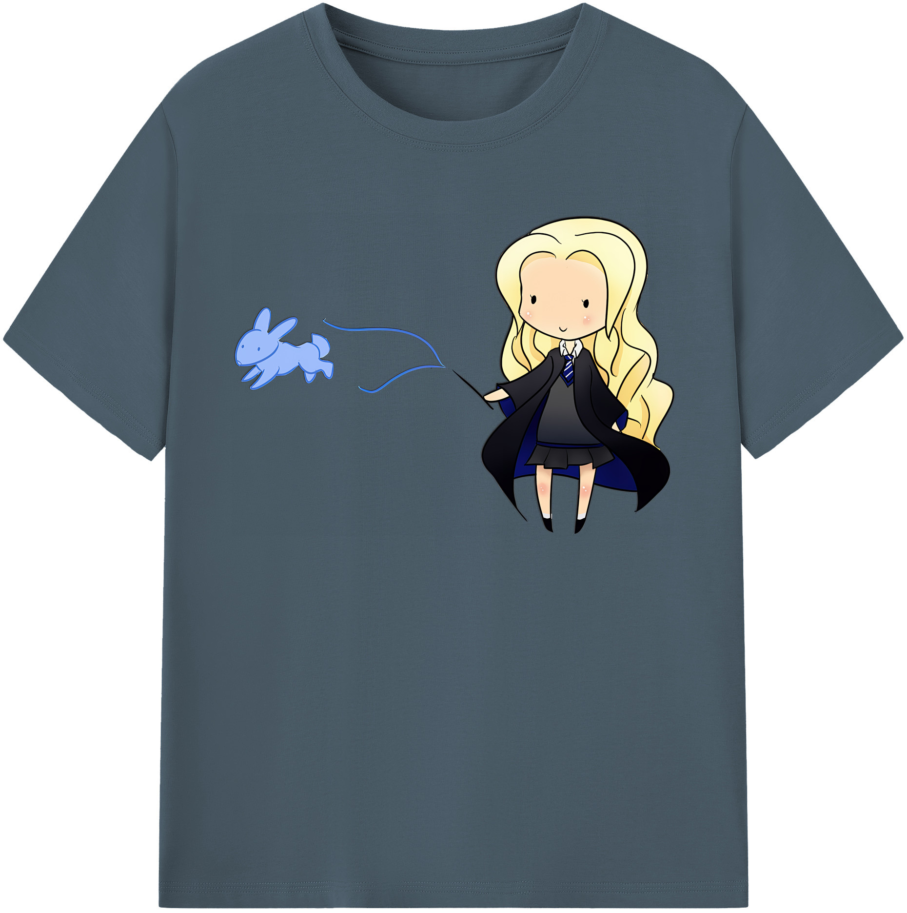 （画像用） Harry Potter ハリー・ポッターシリーズ 綿100％半袖Tシャツ（フロントプリント）